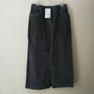 Courdoroy skirt